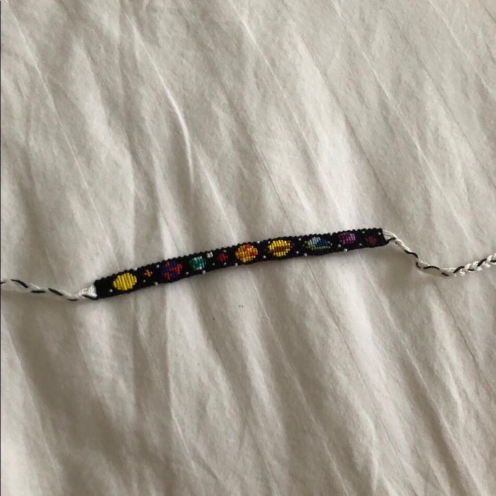 Planets friendship bracelet
